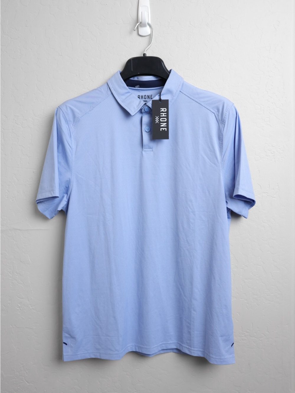 NWT Rhone Men’s Commuter Polo Blue Medium